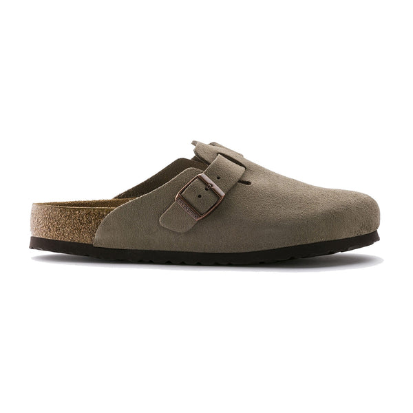 Birkenstock Boston Soft Footbed pelle scamosciata Donna