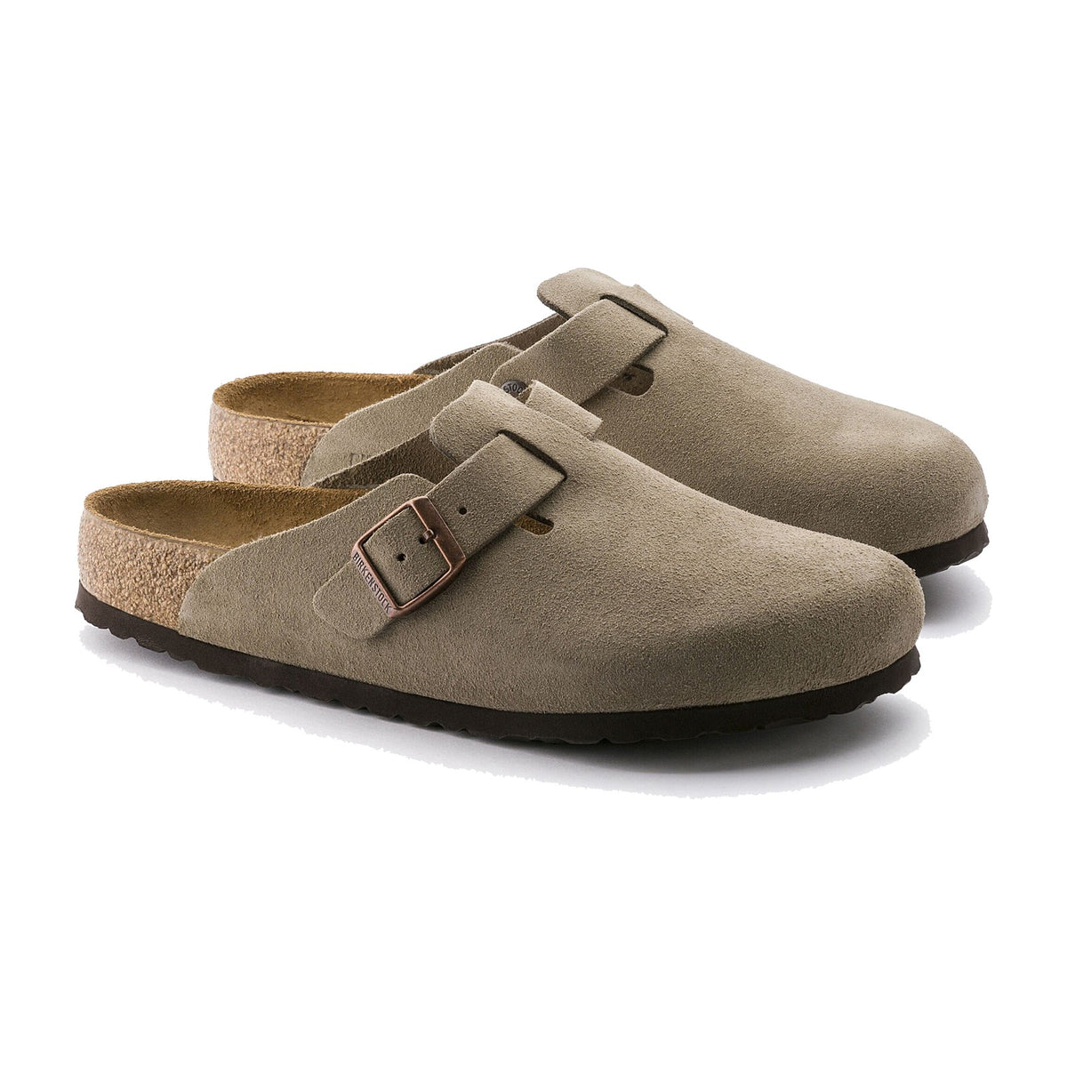 Birkenstock Boston Soft Footbed pelle scamosciata Donna