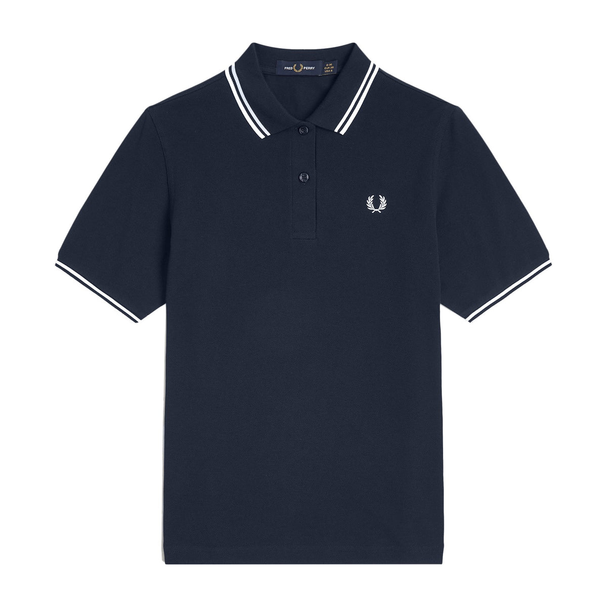 Fred Perry G3600 Twin Tipped Fred Perry Shirt Donna