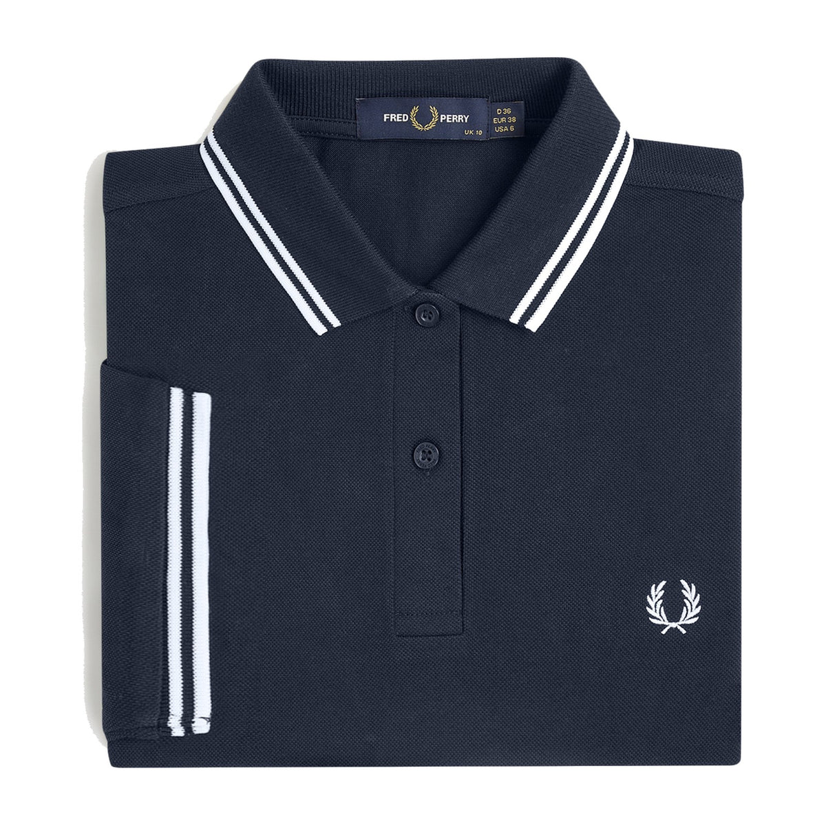 Fred Perry G3600 Twin Tipped Fred Perry Shirt Donna