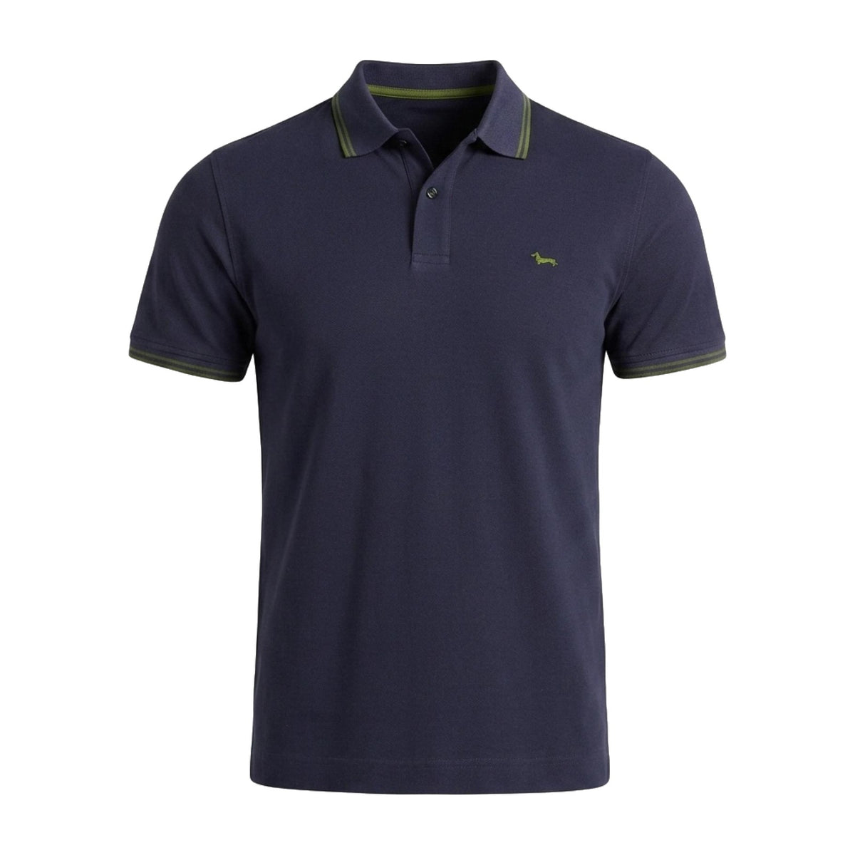 Harmont & Blaine Polo manica corta in piquet Uomo