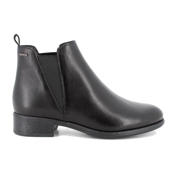 Igi&Co Stivaletti con tacco nero con elastico Donna