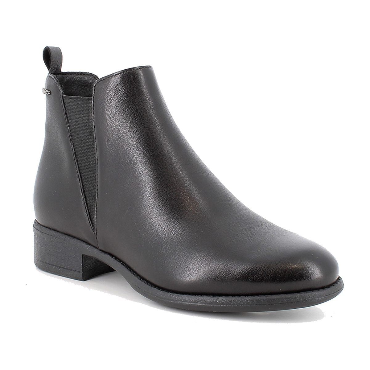 Igi&Co Stivaletti con tacco nero con elastico Donna