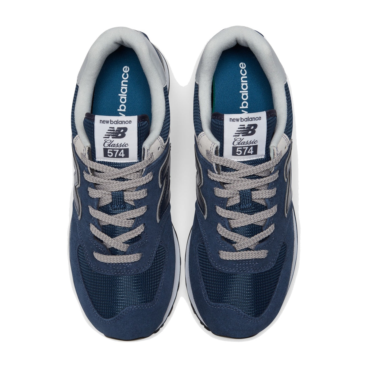 New Balance 574 Core Uomo – Navy with White