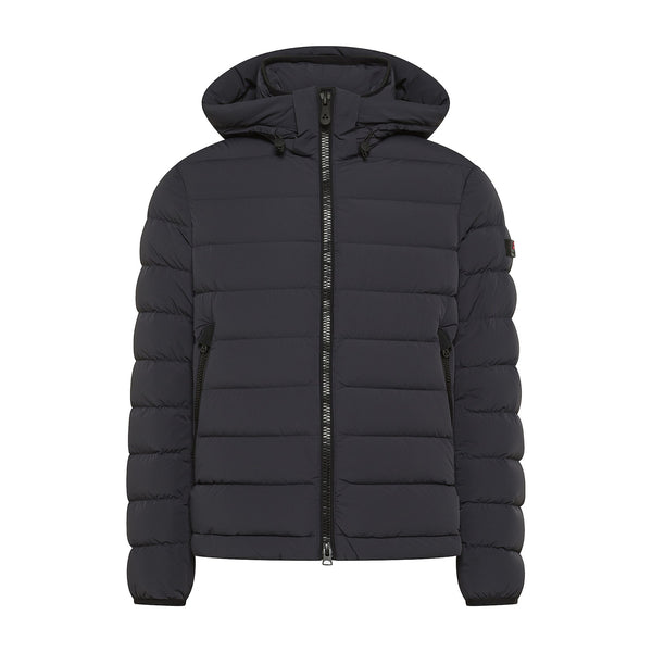 Peuterey Piumino corto in tela stretch Uomo