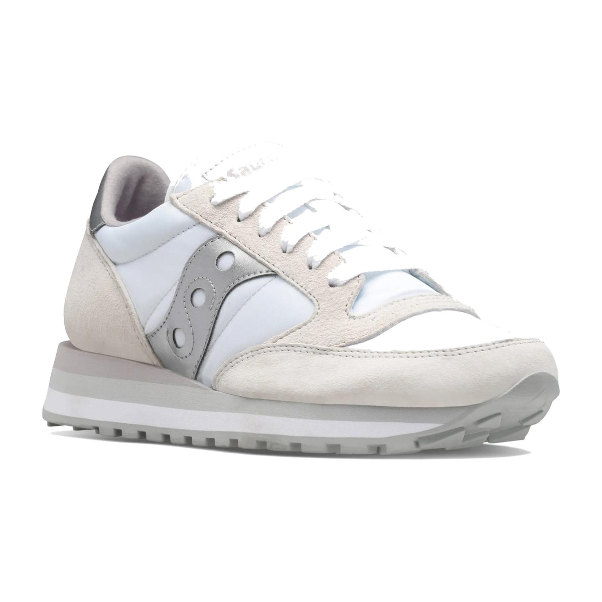 Saucony Jazz Triple Donna – White | Silver